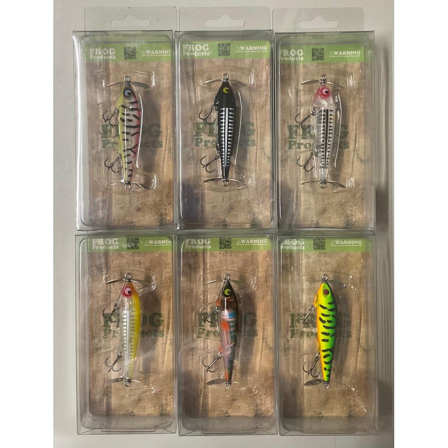 ㊹ルアー　フロッグプロダクツ　ダブルフィンフローター　ライブ　セット ㊹ルアー フロッグプロダクツ ダブルフィンフローター ライブ セット