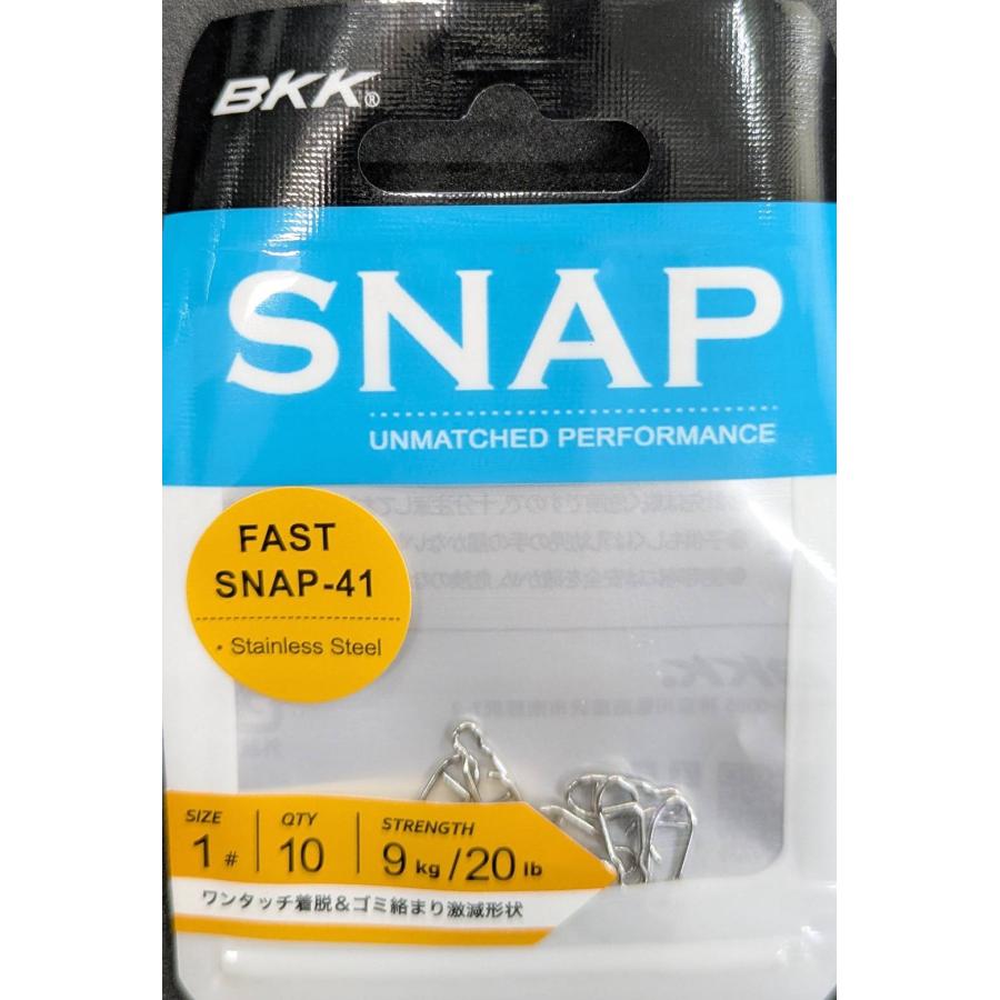 BKK FASTSNAP-41 SNAP ファストスナップ : ルアーショップB.B - 通販
