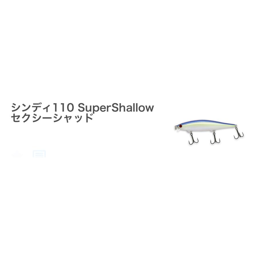 レヴォニック シンディ110 SuperShallow : ルアーショップB.B - 通販