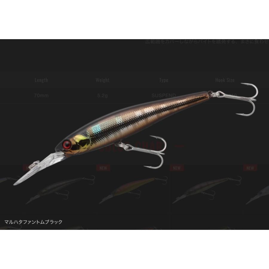 ジャッカル　スピンビドー　　8個 ジャッカル スピンビドー 8個 SPINVIDO 70SP - FRESH WATER バス