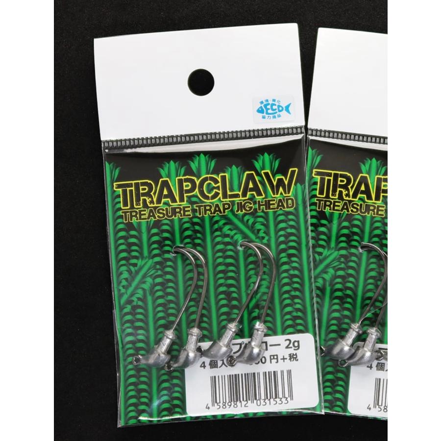 [処分品]ドリームエクスプレスルアーズ トラップクロージグヘッド trapclawjighead ルアーショップB.B 通販