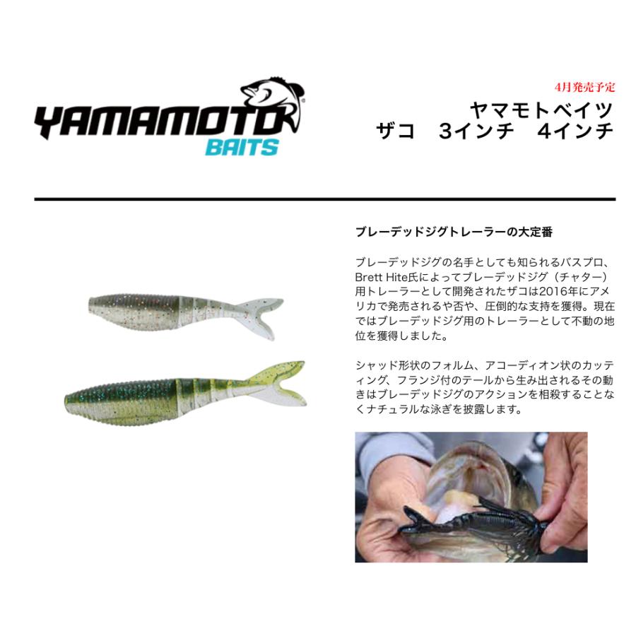Gary YAMAMOTO（ゲーリーヤマモト） スミス ヤマモトベイツ ザコ3