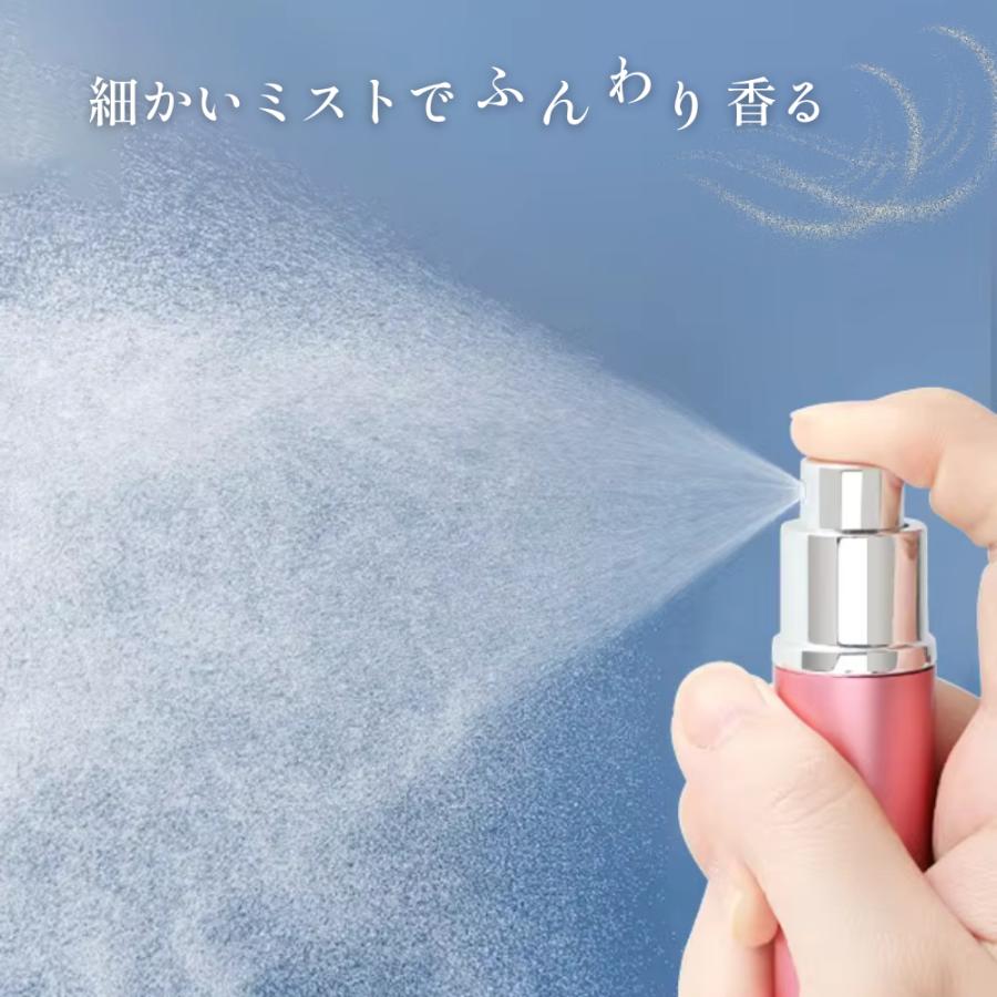 香水入れ物 アトマイザー 5ml 入れ替え楽ちん 香水 メンズ ボトル クイックチャージ おしゃれ