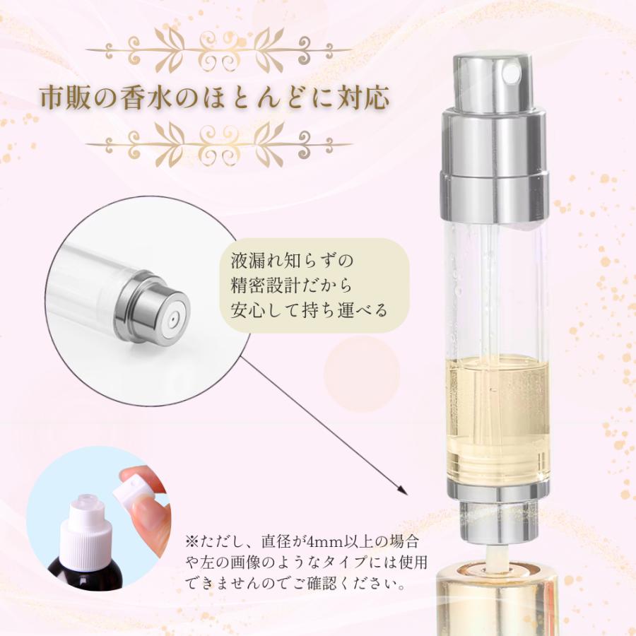 香水入れ物 アトマイザー 5ml 入れ替え楽ちん 香水 メンズ ボトル