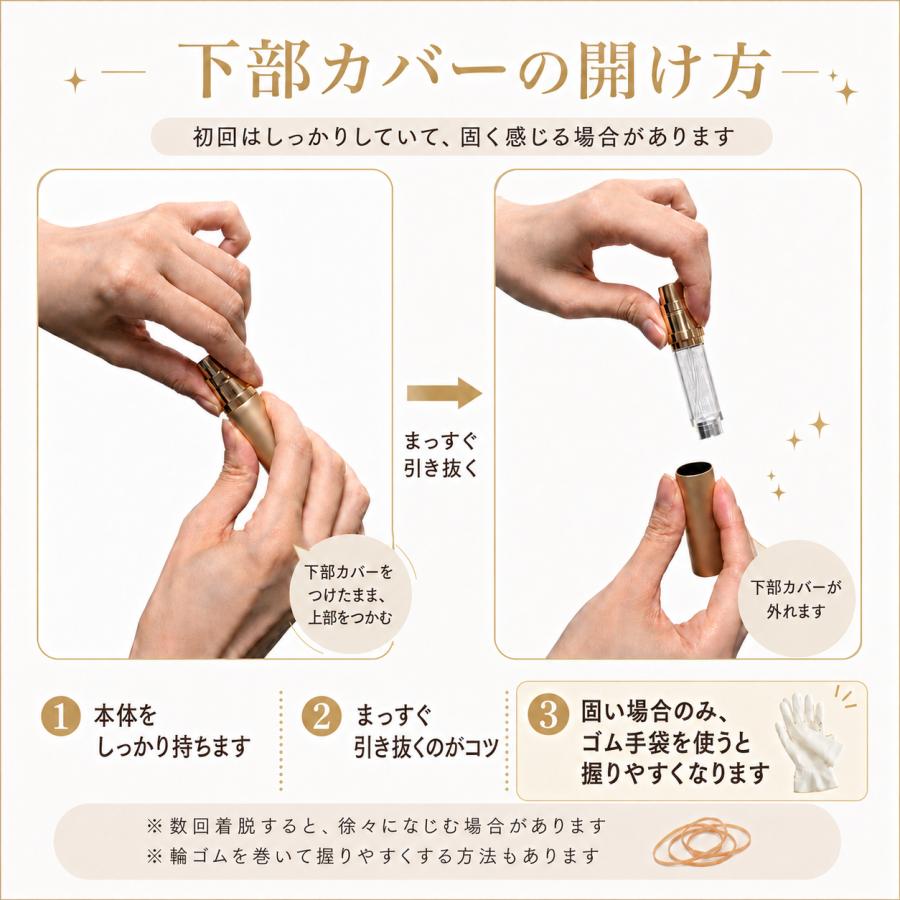 aya. 専用香水取り置き分 香水入れ物 アトマイザー 5ml 入れ替え楽ちん 香水 メンズ ボトル
