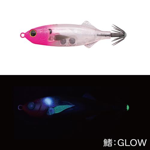 GEECRACK 鯵助 限定品 コレクション品 GEECRACK（ジークラック） 鯵助 60mm #104 ピンクヘッドクリアー