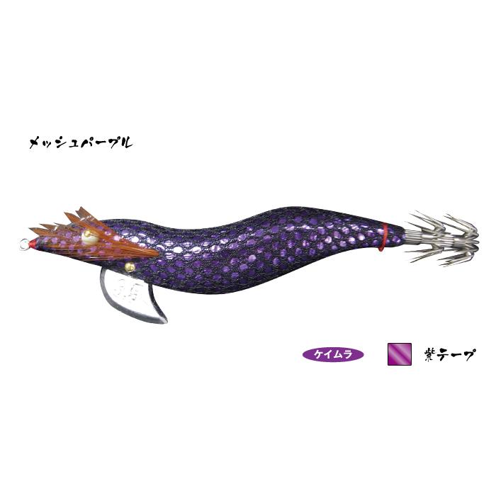 HAYASHI 林釣漁具製作所 餌木猿 3.5号 紫式 メッシュパープル 紫テープ