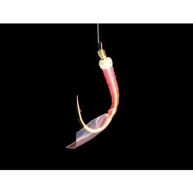 ハヤブサ 小アジ専科 HS079 ピンクスキン 6本鈎1セット サビキ 堤防 アジ・サバ・イワシ 胴突　メール便可　複数同梱可 | Hayabusa | 03