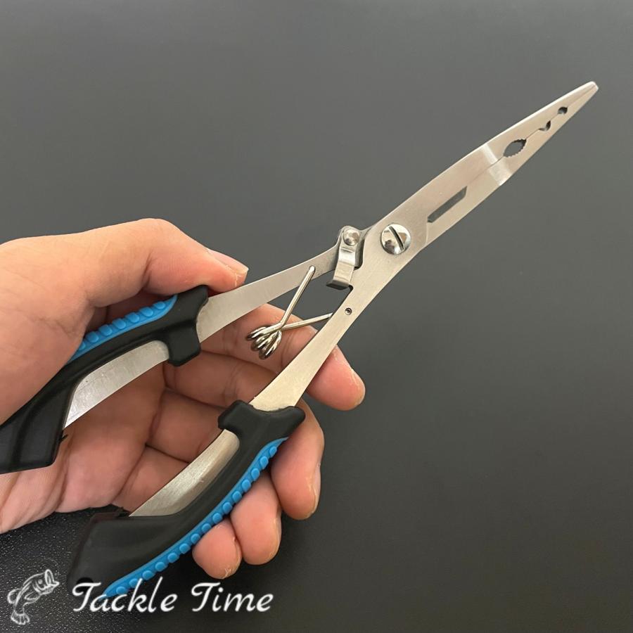 針外し フィッシングプライヤー ロング ロングノーズ 釣り プライヤー