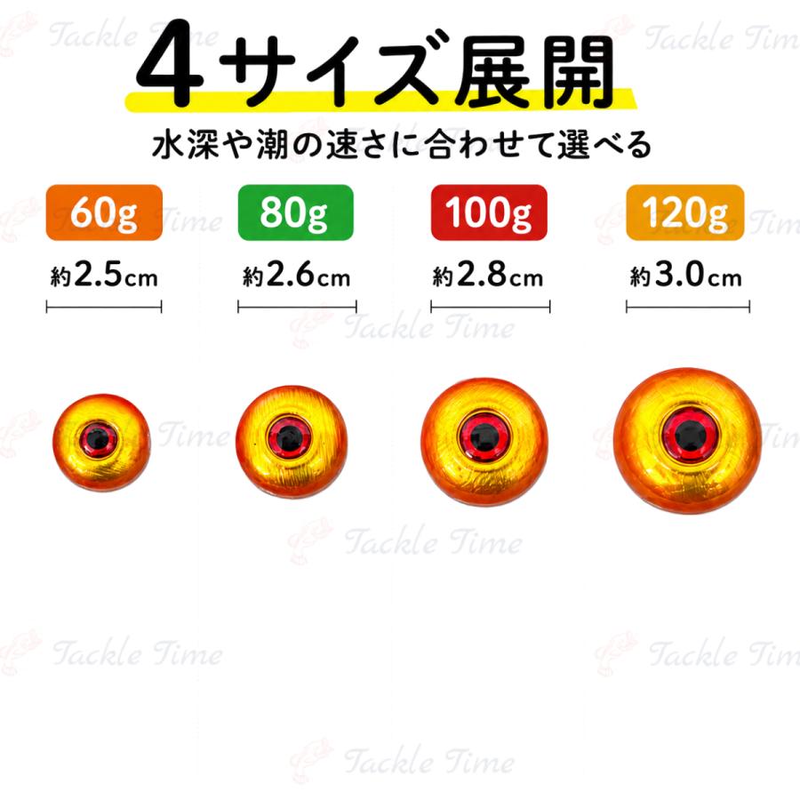 タイラバ セット 鯛ラバ ヘッド 60g 80g 100g 120g 遊動式 青物 マダイ
