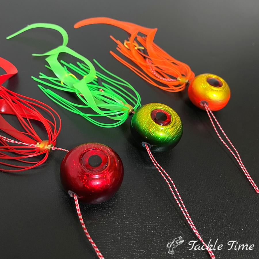 タイラバのセット・120ｇ～250ｇ/遊動式/新品ネクタイ付① タイラバ セット 鯛ラバ ヘッド 60g 80g 100g 120g 遊動式 青物 マダイ