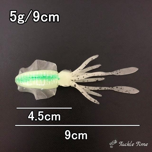 ルアー ワーム イカ セット イカワーム グロー 夜光 タイラバ シーバス ヒラメ ソフトルアー Worm 1 ルアー 釣具 Tackletime 通販 Yahoo ショッピング