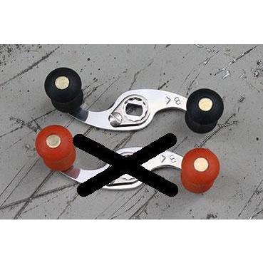 ブライトリバー BLショートハンドル 黒ベイクライト・ノブ 右