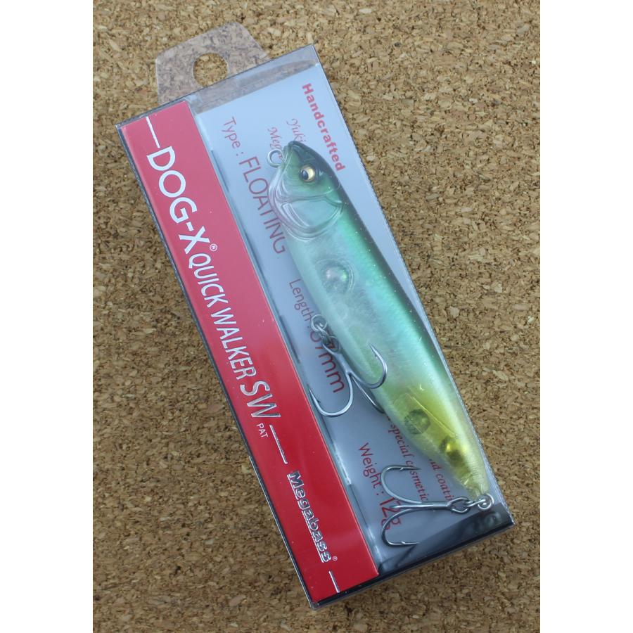 メガバス DOG-X ムーンウォーカー Megabass（メガバス） ドッグX クイックウォーカー SW GP SEETHROUGH