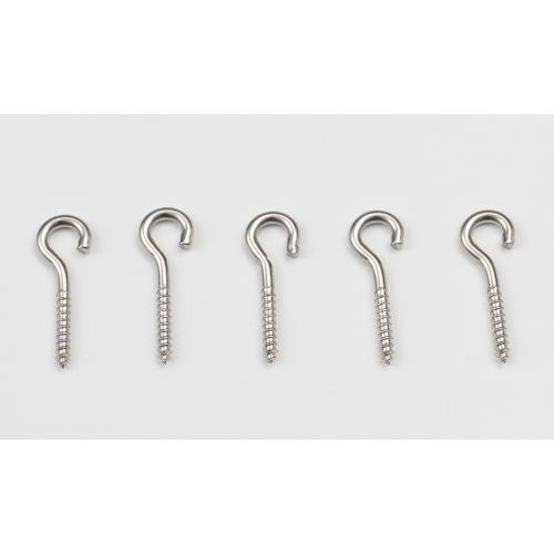 日本の部品屋 ヒートン 1.6x19 オープン ステンレス製 5本