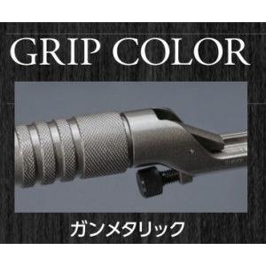 スーパーストライク シングルグリップ ガンメタリック グリップ スーパーストライク シングルグリップ ガンメタリック グリップ