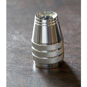津波ルアーズ Polished Silver ヘッドキャップ （フェザー