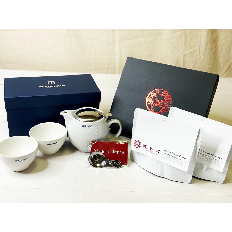 雅紅茶 和式紅茶 選べる初めての和式紅茶ギフトセット 日本 雅紅茶+ZEROJAPAN 約600通りからご希望に応じて選べます。 和紅茶 国産紅茶 |  | 02