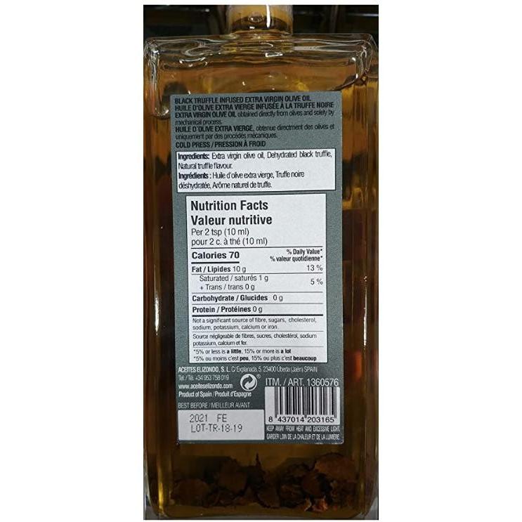 黒トリュフ入りオリーブオイル コストコ Costco ELIZONDO premium(コストコ) B07S7212DMコス通ショッピング