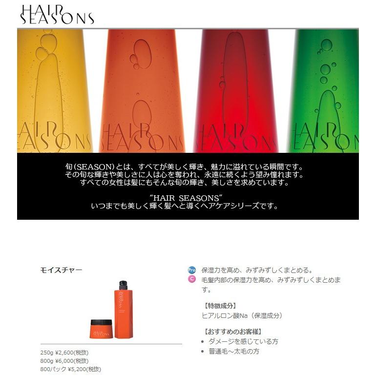 HAIR SEASONS デミ ヘアシーズンズ トリートメント モイスチャー 250g