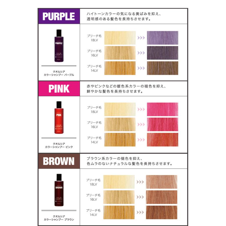 FIOLE（フィヨーレ） クオルシア カラーシャンプー アッシュ 1000ml