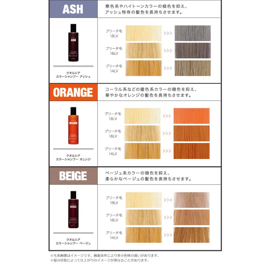 FIOLE（フィヨーレ） クオルシア カラーシャンプー アッシュ 1000ml