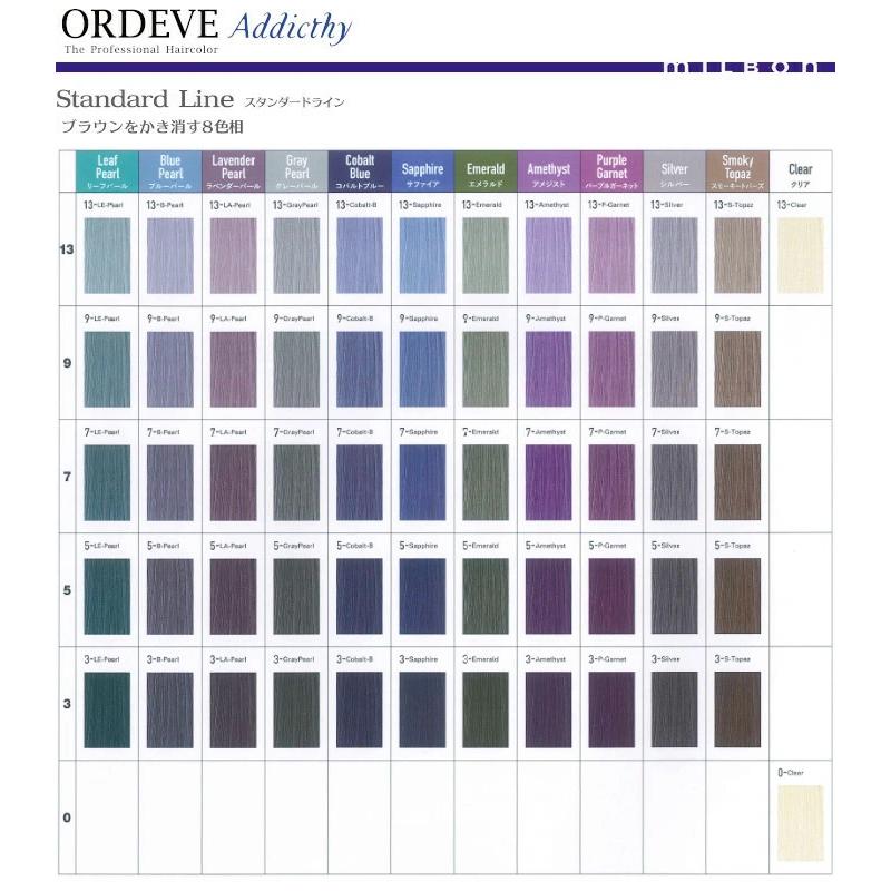 ミルボン　アディクシー　カラー剤　28本セット ORDEVE ミルボン オルディーブ アディクシー 1剤 80g 選択式