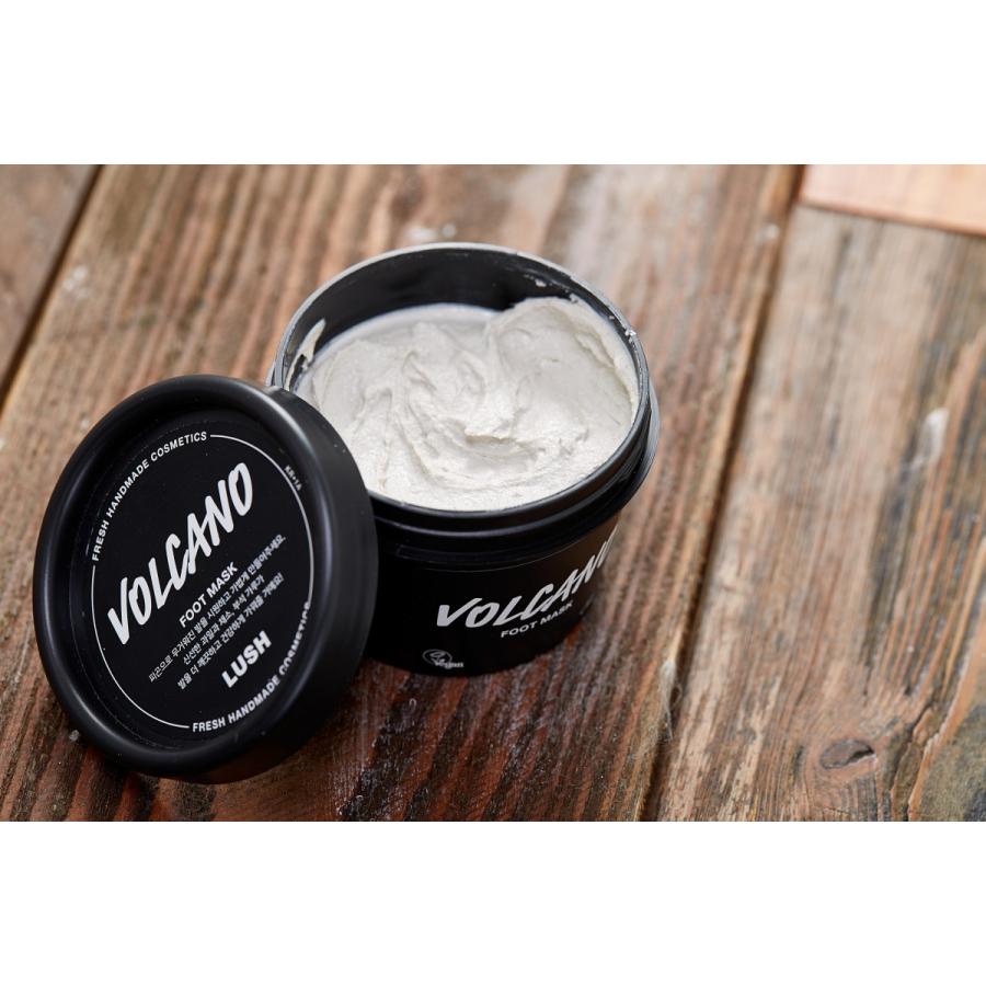 LUSH ラッシュ 公式 火山マスク 140g フットマスク スクラブ プチギフト 角質 ケア マッサージ むくみ パパイヤ 酵素 AHA 手作り｜lush｜05