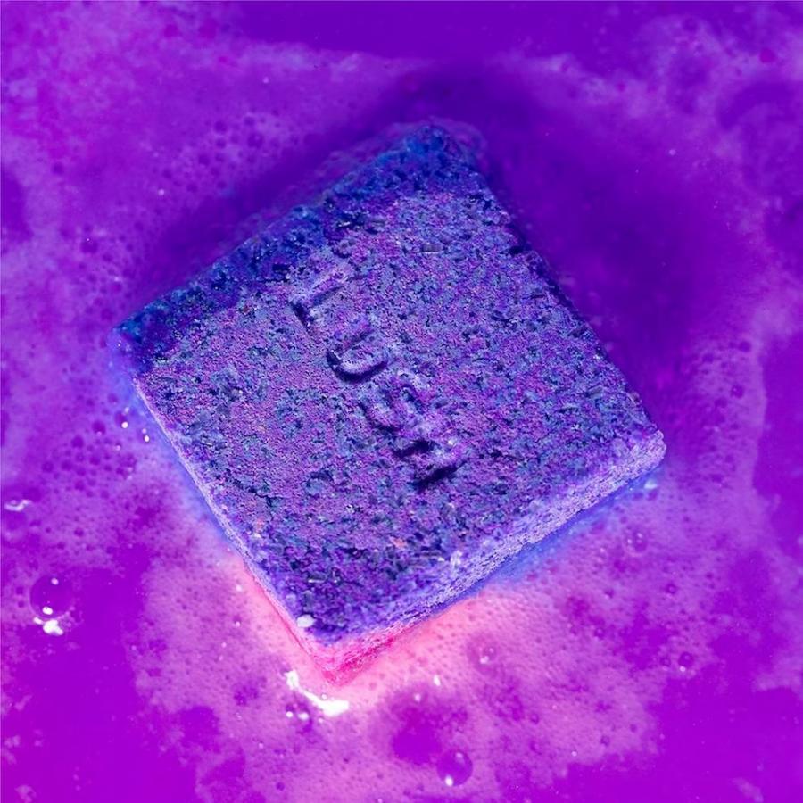 LUSH（ラッシュ） 黄金の眠り キューブ バスボム 入浴剤 ラベンダー