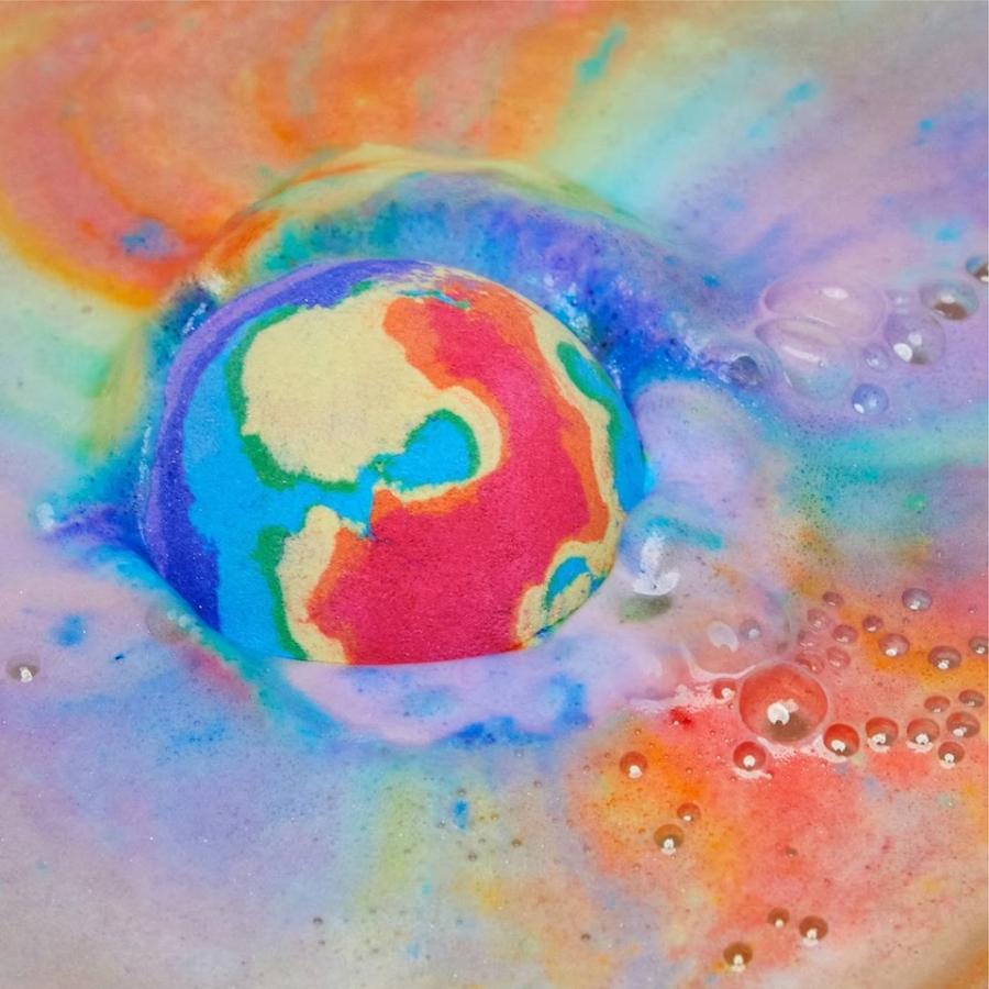 LUSH（ラッシュ） ダイバーシティ バスボム 入浴剤 泡風呂 オレンジ
