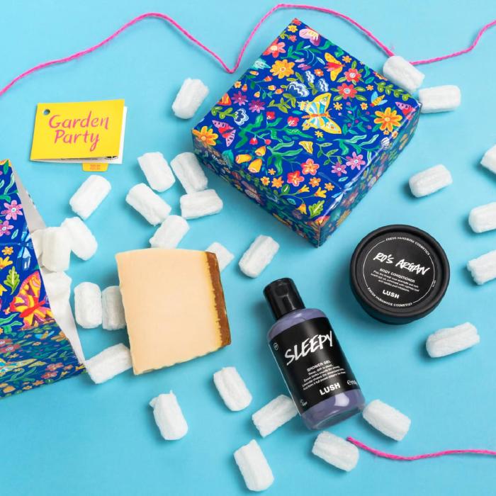 LUSH ガーデンパーティー ギフト プレゼント みつばちマーチ LUSH ガーデンパーティー ギフト プレゼント みつばちマーチ