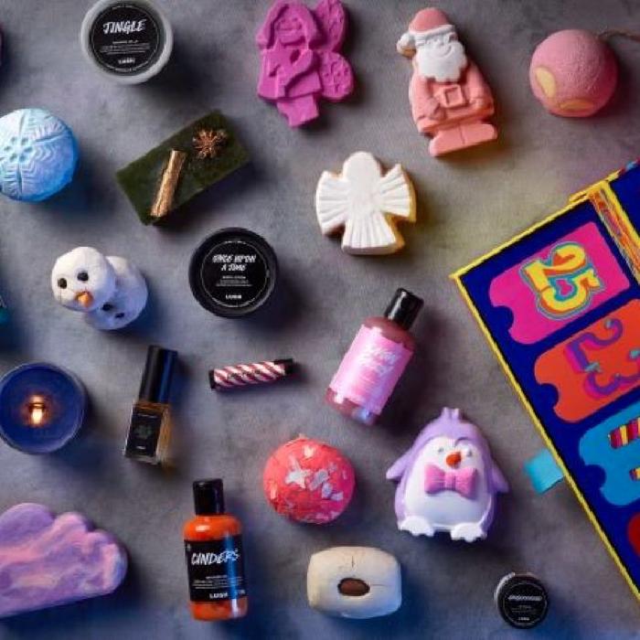 LUSH ラッシュ 公式 アドベントカレンダー ギフト セット クリスマス プレゼント バスボム 入浴剤 石鹸 スクラブ 蝋燭 香水 リップ コフレ アドベントカレンダー クリスマス スクラブ リップ Xmas シャワージェル