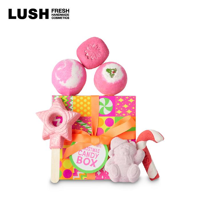 LUSH ラッシュ 公式 クリスマス キャンディボックス ギフト セット クリスマス プレゼント 限定 バスボム 泡風呂 入浴剤 かわいい