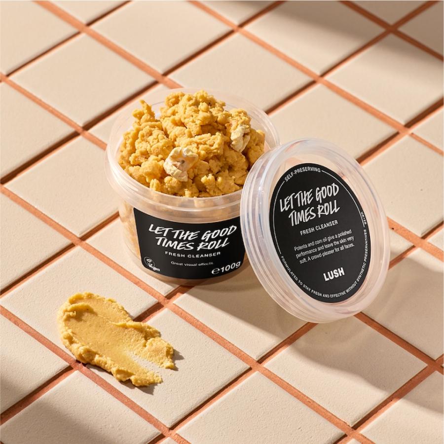 LUSH 毎日が晩餐 250g 洗顔 スクラブ プレゼント向け コーン