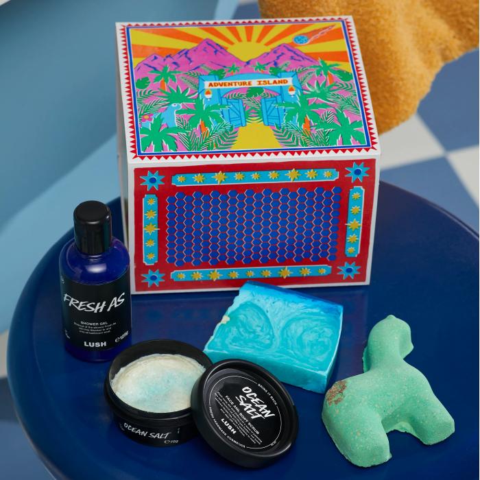 LUSH ラッシュ 公式 アドベンチャーアイランド ギフト 父の日 プレゼント向け バスボム シャワージェル ソープ スクラブ コスメ コフレ セット｜lush｜02