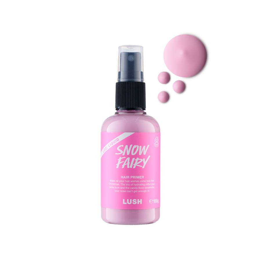 【新品未使用】LUSH スノーフェアリー　ヘアプライマー ヘアミスト 250ｇ LUSH（ラッシュ） スノーフェアリー ヘアプライマー ヘアミスト