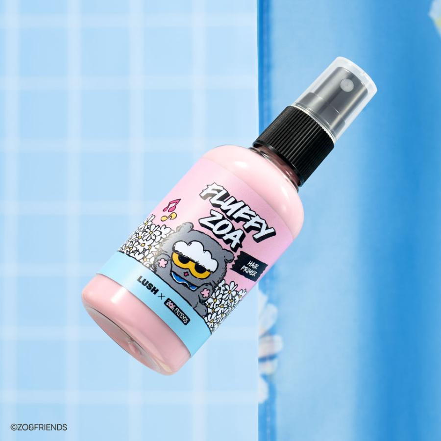 LUSH（ラッシュ） フラッフィー ZOA 245g ヘアミスト LUSH×ZO&FRIENDS
