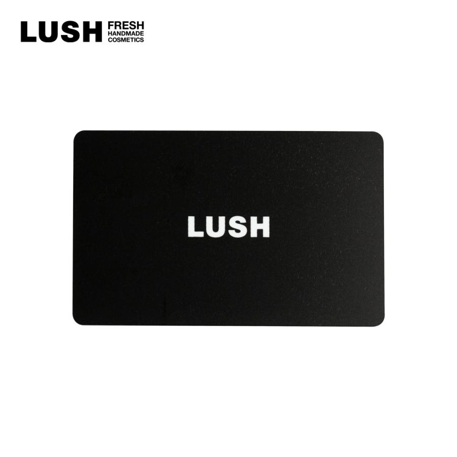 LUSH ラッシュ 公式 ギフトカード 1000円 ショップ プリペイドカード プレゼント 贈り物 お祝い お返し 感謝 イベント 誕生日
