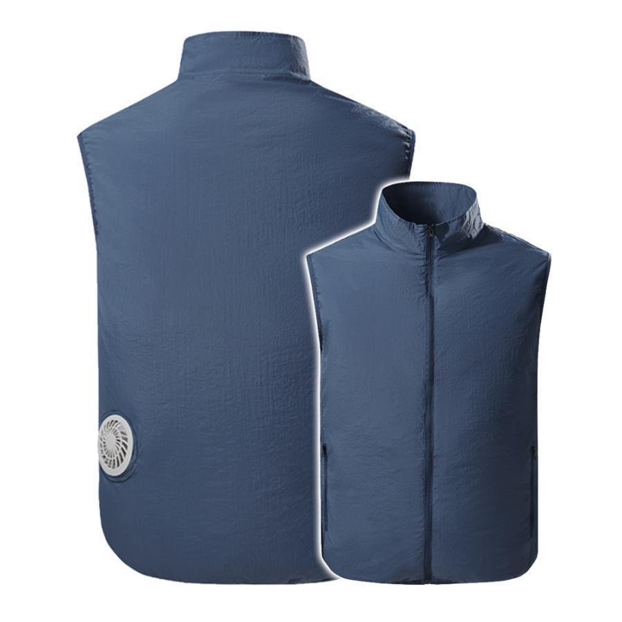 大人気の空調ベスト セット 作業服 撥水 USB 防水 ファン 暑さ対策