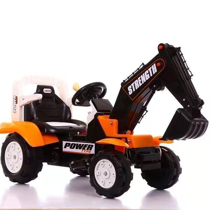 【新品 送料込み】 クリス乗用玩具 電動式 ショベルカー ブルドーザー 組立簡単 クリス 誕生日 パワーショベル 多機能 【3228630409】(17448円)