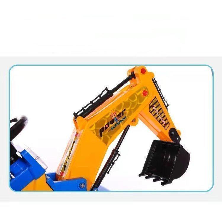 【新品 送料込み】 クリス乗用玩具 電動式 ショベルカー ブルドーザー 組立簡単 クリス 誕生日 パワーショベル 多機能 【3228630409】(17448円)