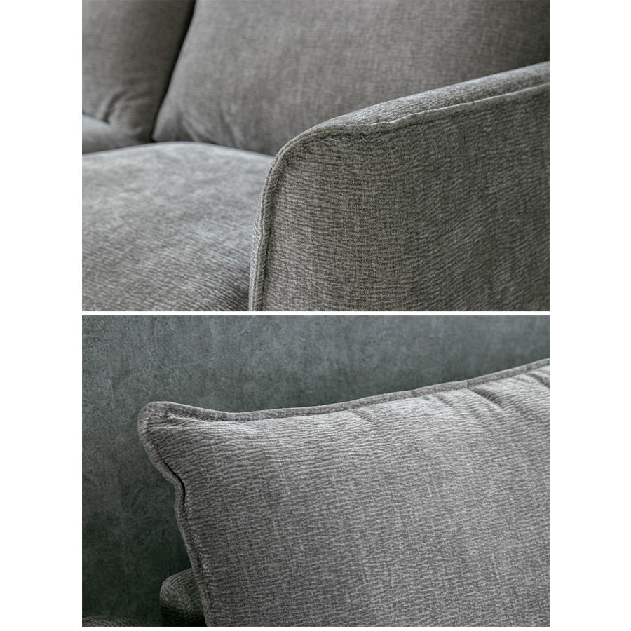 カウチソファ ソファ ソファー ファブリック 3人掛け モダン おしゃれ