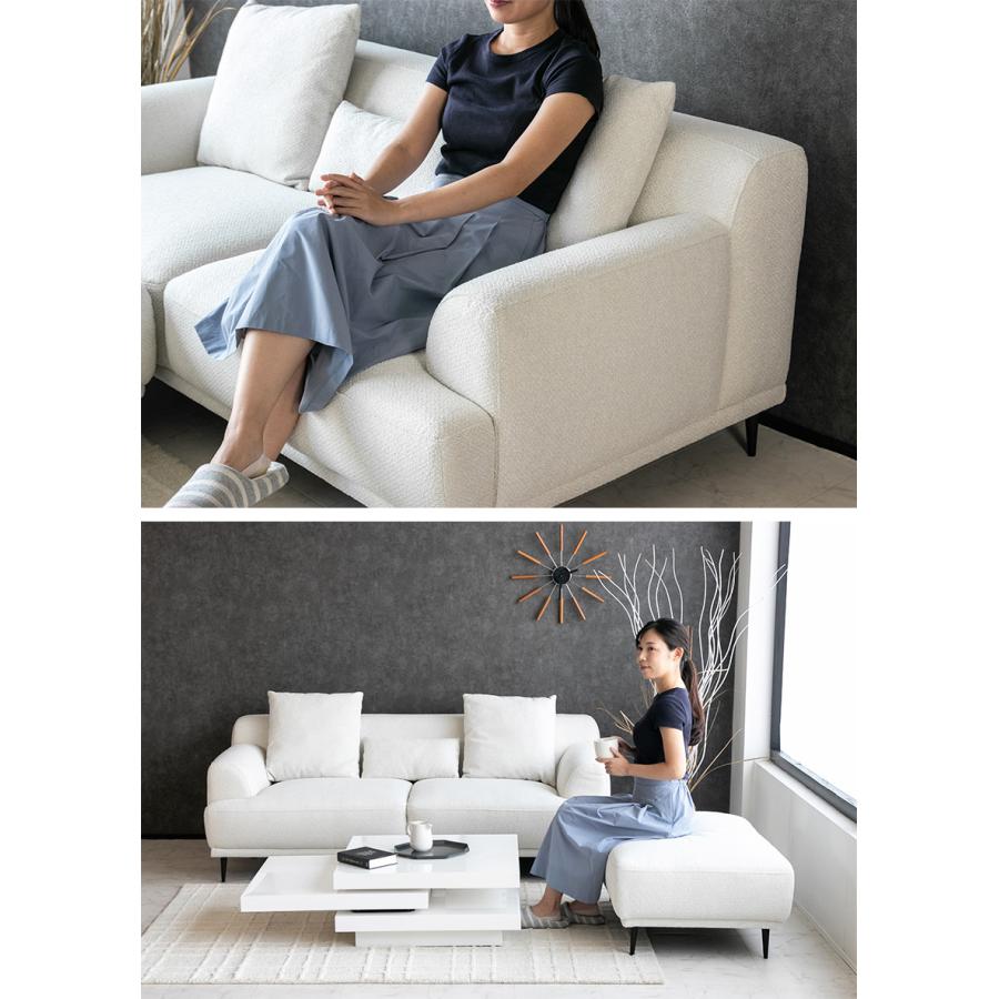 1人掛けソファ ソファー 1P レトロモダン PUレザー ファブリック