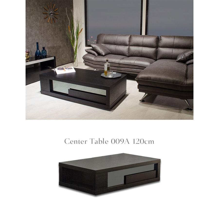 ミラー リビングテーブル 120cm 長方形 ローテブル 【公式通販】