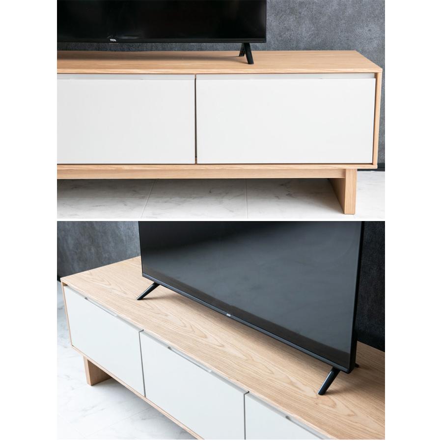 テレビ台 ローボード 収納 150cm おしゃれ 北欧 ナチュラル グレージュ