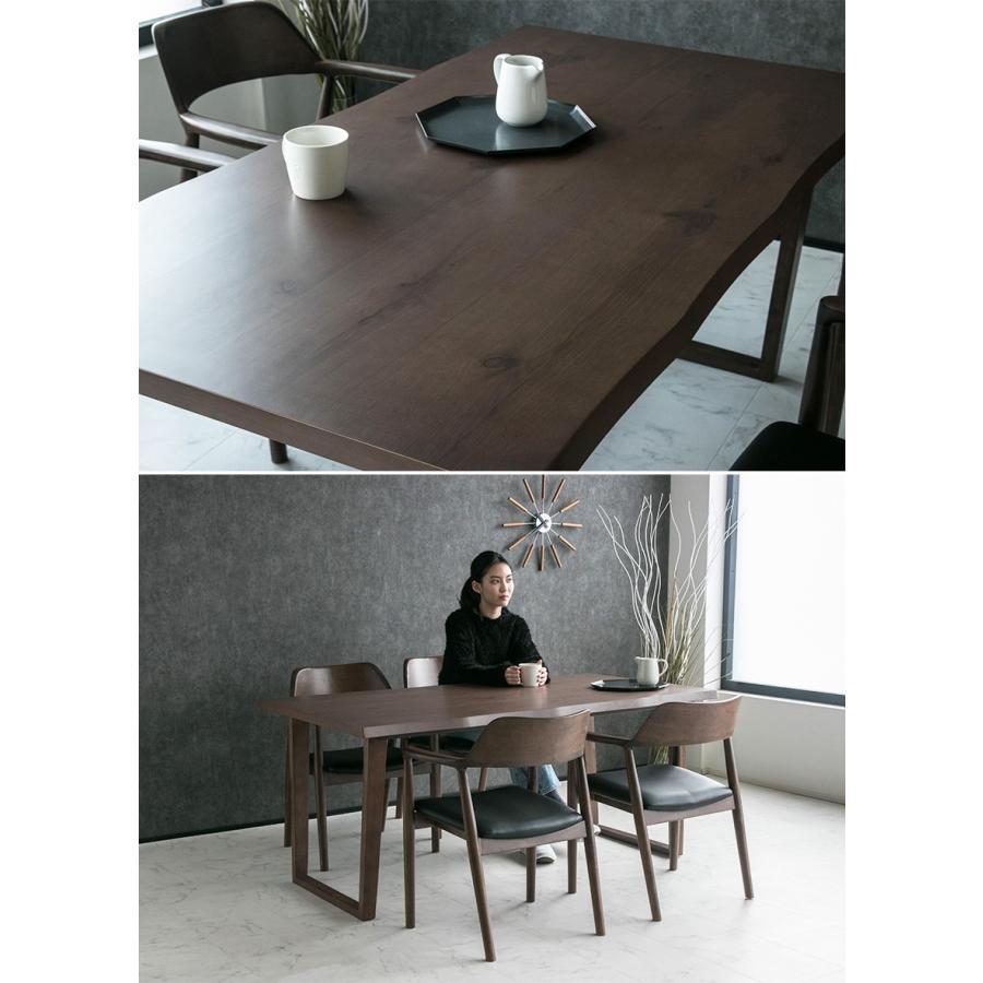 新入荷 ダイニングテーブルセット 6人掛け オーク突板 無垢材 7点セット ダイニングセット ナチュラル モダン ダイニングチェア おしゃれ 高級 210 ブラウン 肘付き 【CEG1960105064】(69900円)