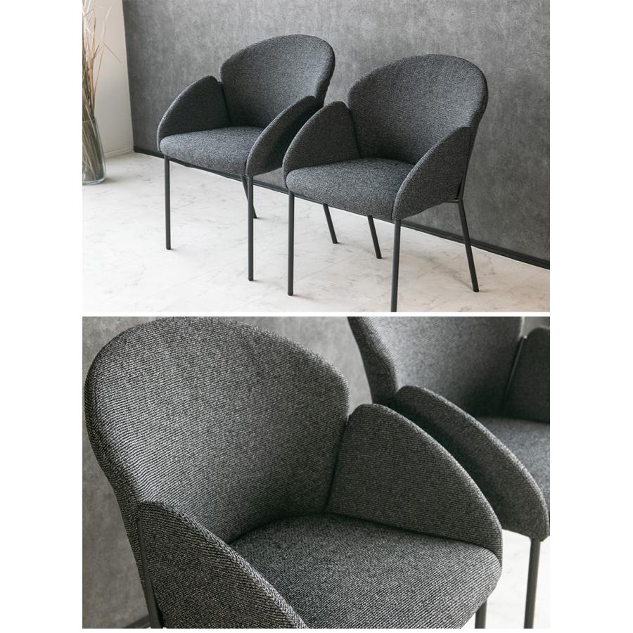 アウトレット/送料無料【限定品/新品】北欧風ダイニングチェア2脚セット【グレー】 ダイニングチェア 2脚セット 北欧 おしゃれ ダイニングチェアー 椅子