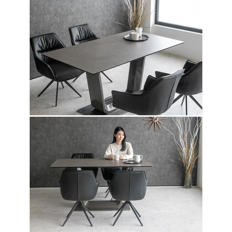 ダイニングテーブル 4人 おしゃれ 北欧 大理石柄 セラミック