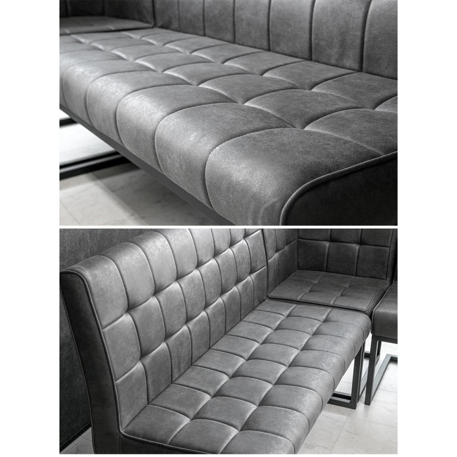 ★良品★ ④unico LOM ロム ダイニングテーブル&ソファ4点セット bonir-yhs_w71156-61-59-64-60-65-s4