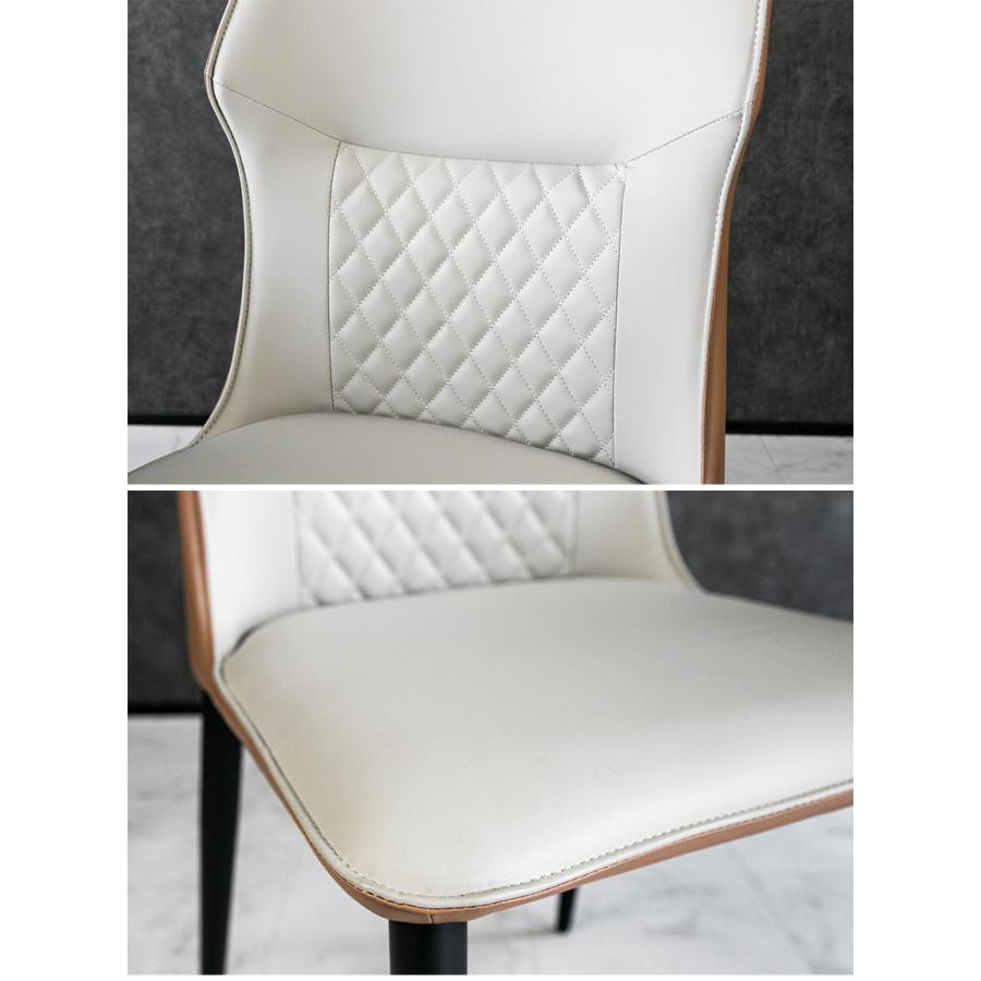 ダイニングチェア 2脚セット レザー 北欧 おしゃれ ダイニングチェアー